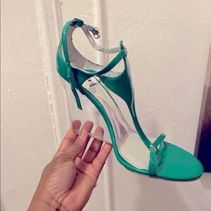 Lucite Heel Wedges 
